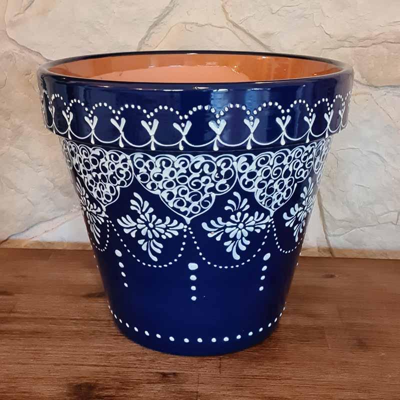Blumentopf Crochet Handarbeit aus Spanien Blumentopf Crochet Handarbeit aus Spanien