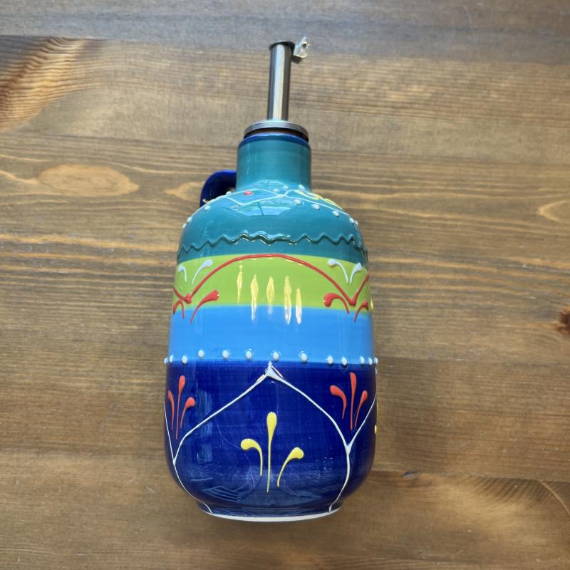 Keramik Essig-Öl-Spender 250 ml Marina aus Spanien B-Ware Keramik Essig-Öl-Spender 250 ml Marina aus Spanien B-Ware