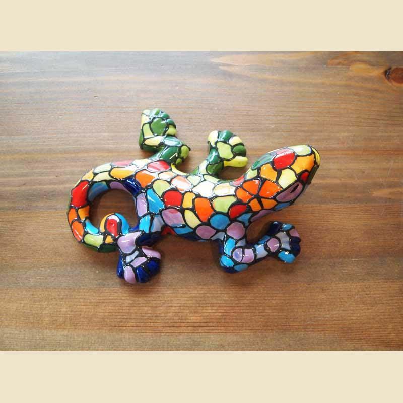 Gecko / Salamander Keramik Mosaik Spanien