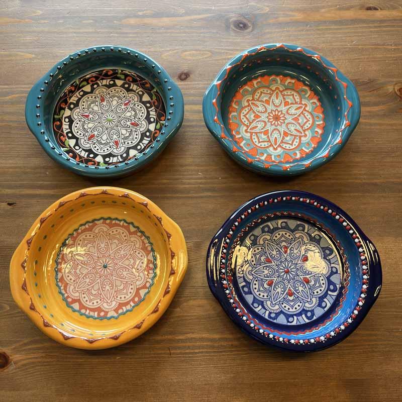 Handbemalte Cazuela aus Spanien B-Ware Handbemalte Cazuela aus Spanien B-Ware