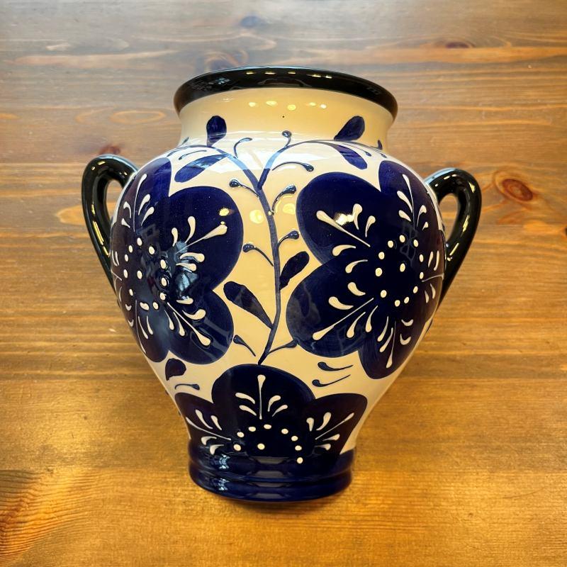 Handbemalte Keramik Wandblument&ouml;pfe aus Spanien - Slivia