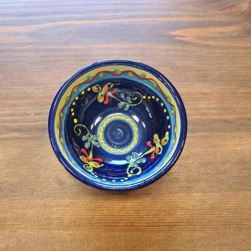 Handbemalte Schale Cadiz aus Spanien 9 cm bunt