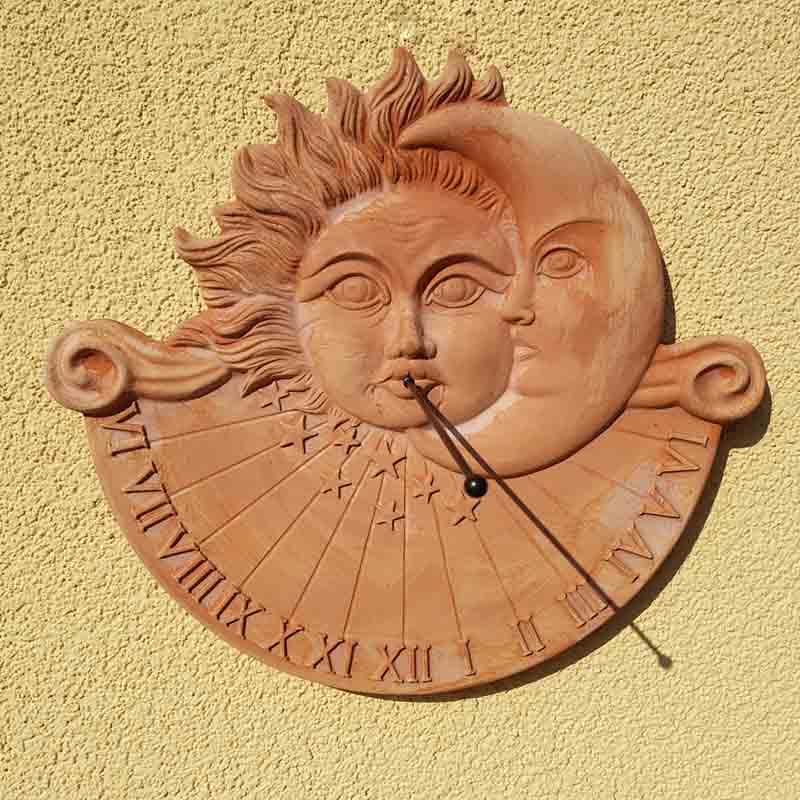 Sonnenuhr Sonne & Mond Italien