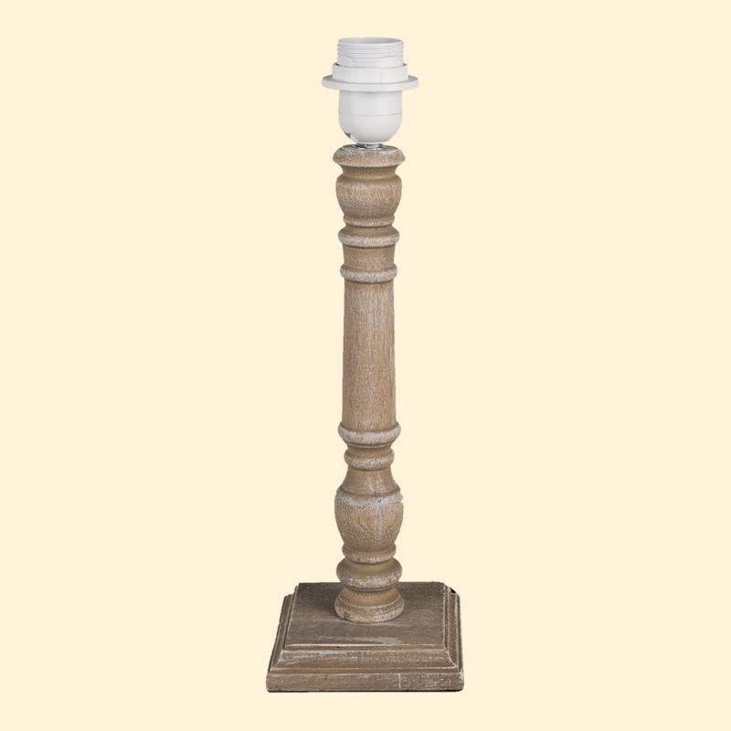 Tischlampe von Clayre & Eef in braun 39 cm Tischlampe von Clayre & Eef in braun 39 cm
