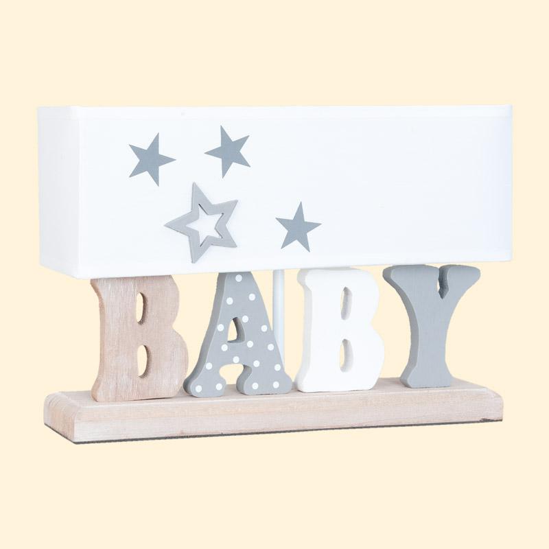 Tischleuchte Tischlampe Baby Clayre & Eef Holz Tischleuchte Tischlampe Baby Clayre & Eef Holz