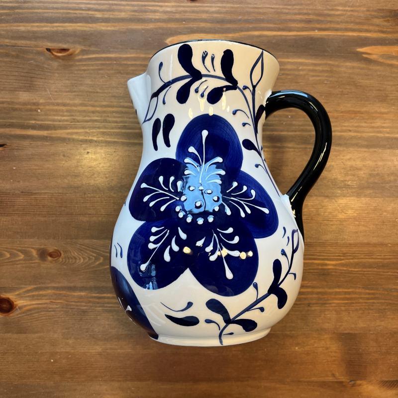 Wasserkrug Silvia 1,8 Liter handbemalt aus Spanien Wasserkrug Silvia 1,8 Liter handbemalt aus Spanien