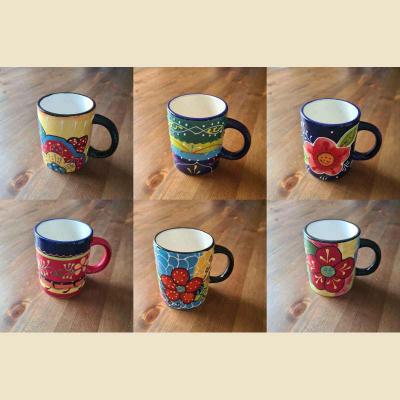 Handbemalte Tasse aus Spanien B-Ware