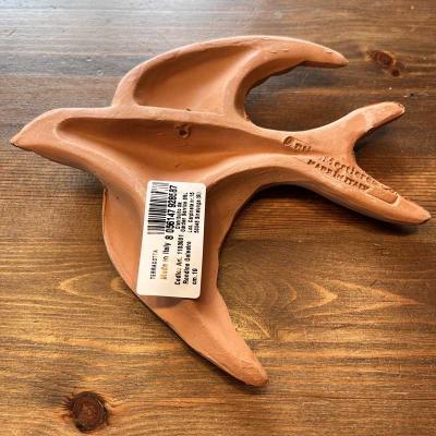 italienische Terrakotta Schwalbe Rückseite italienische Terrakotta Schwalbe Rückseite