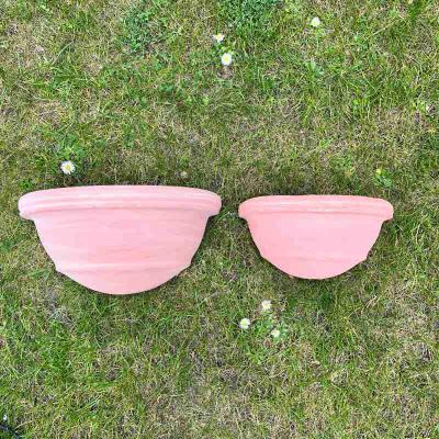 Terrakotta Wandblumentopf aus Italien