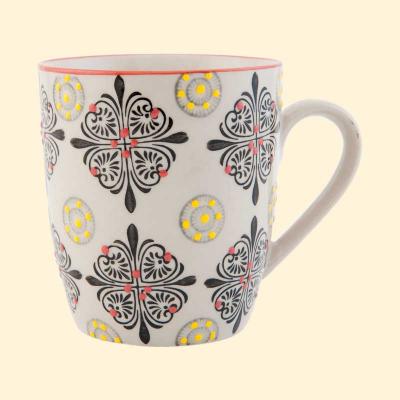 Kaffeebecher Kaffeetasse Bunt Clayre & Eef