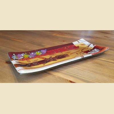 Griechische Glasschale 12x28cm Griechische Glasschale 12x28cm
