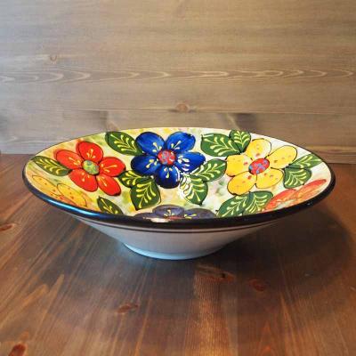Spanische handgearbeitete Obstschale Campina 38 cm Spanische handgearbeitete Obstschale Campina 38 cm