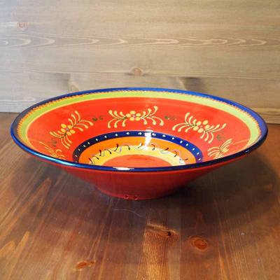 Spanische handgearbeitete Obstschale Rojo 38 cm Spanische handgearbeitete Obstschale Rojo 38 cm