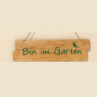 Bin im Garten