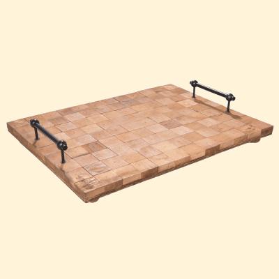 Clayre & Eef Mosaik Holz-Tablett