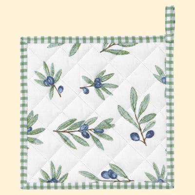 Clayre & Eef Topflappen Olivenzweig Clayre & Eef Topflappen Olivenzweig