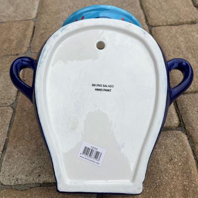 Keramik H�ngeblument�pfe / Wandblument�pfe - R�ckseite