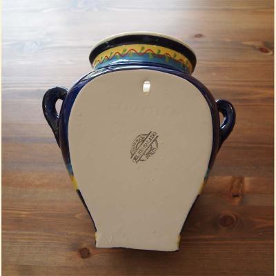 Keramik H�ngeblument�pfe aus Spanien Amara R�ckseite