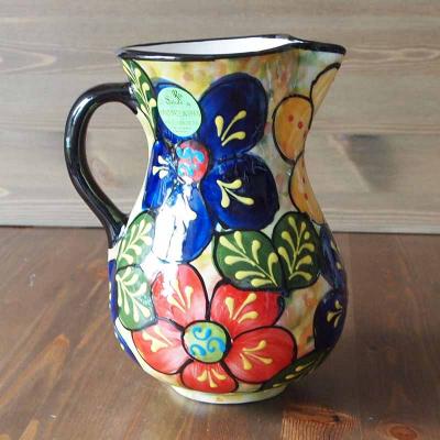 Wasserkrug Campina 1,8 Liter handbemalt aus Spanien Wasserkrug Campina 1,8 Liter handbemalt aus Spanien